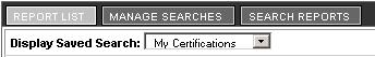 Report List My Certifications image