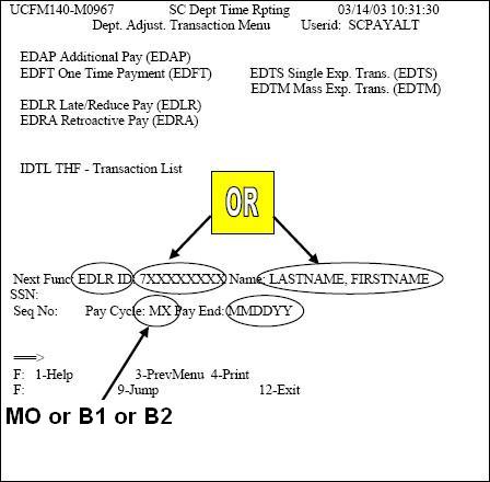 EDLR: step 4