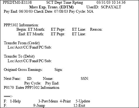 EDTM: step 5