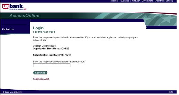 Authentication Question